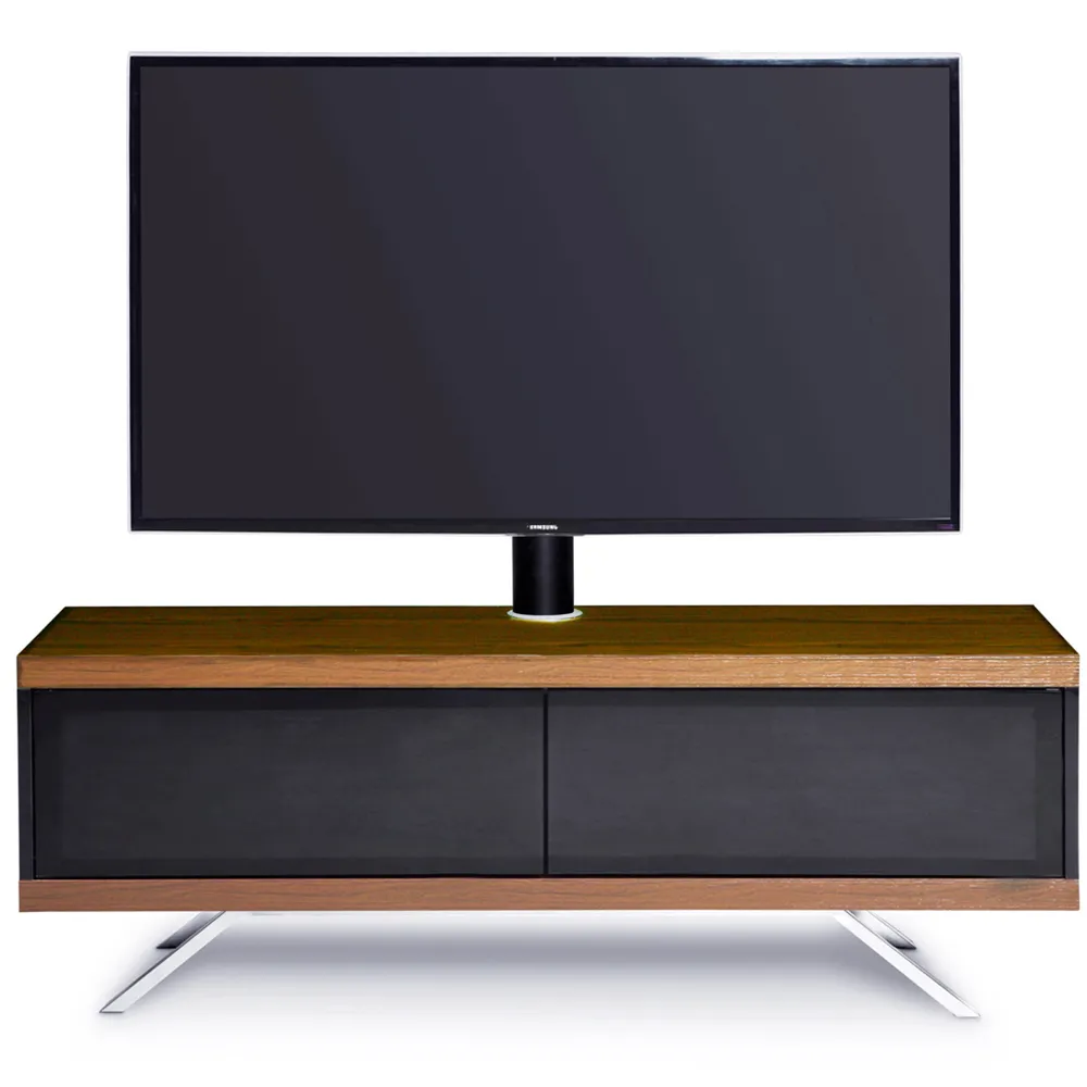 Tucana 1200 Hybrid 2 Door TV Cabinet - Black, Walnut