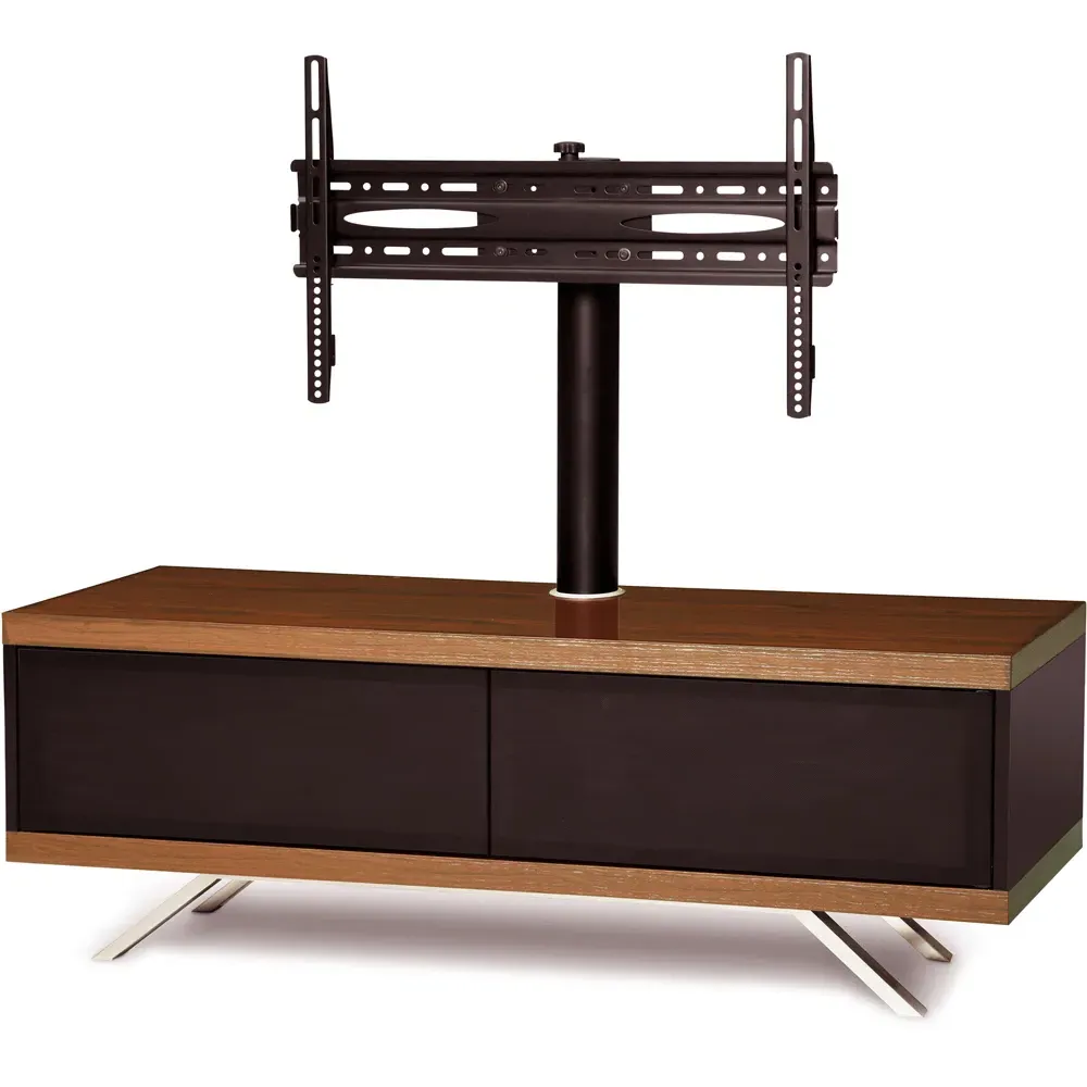 Tucana 1200 Hybrid 2 Door TV Cabinet - Black, Walnut