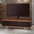 Tucana 1200 Hybrid 2 Door TV Cabinet - Black, Walnut