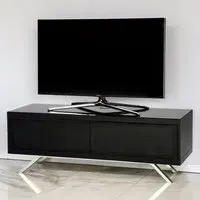 Tucana 1200 Hybrid 2 Drawer TV Cabinet - Black