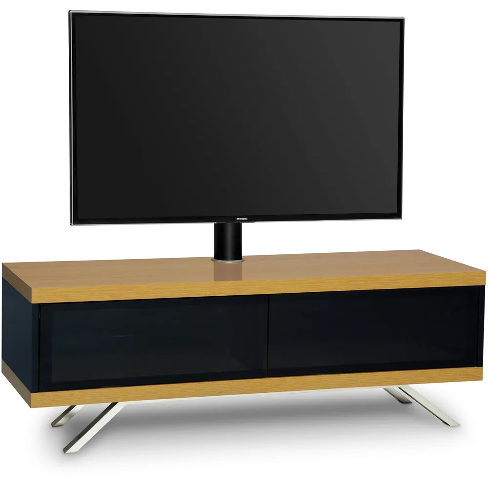Tucana 1200 Hybrid 2 Drawer TV Cabinet - Oak