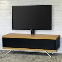 Tucana 1200 Hybrid 2 Drawer TV Cabinet - Oak