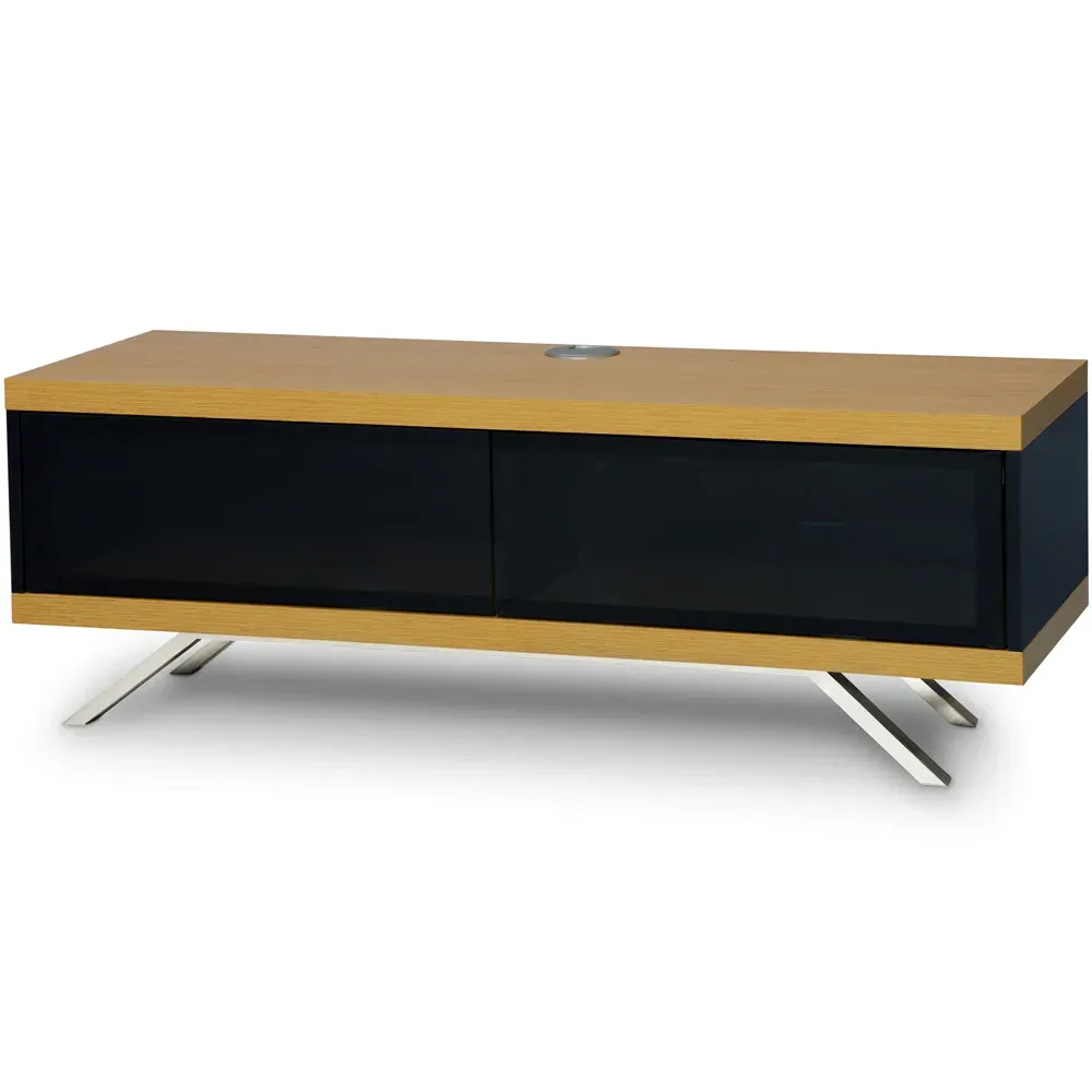 Tucana 1200 Hybrid 2 Drawer TV Cabinet - Oak