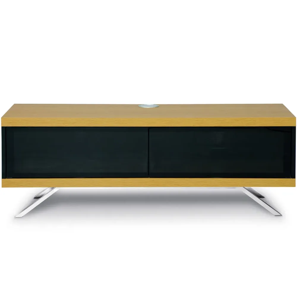 Tucana 1200 Hybrid 2 Drawer TV Cabinet - Oak