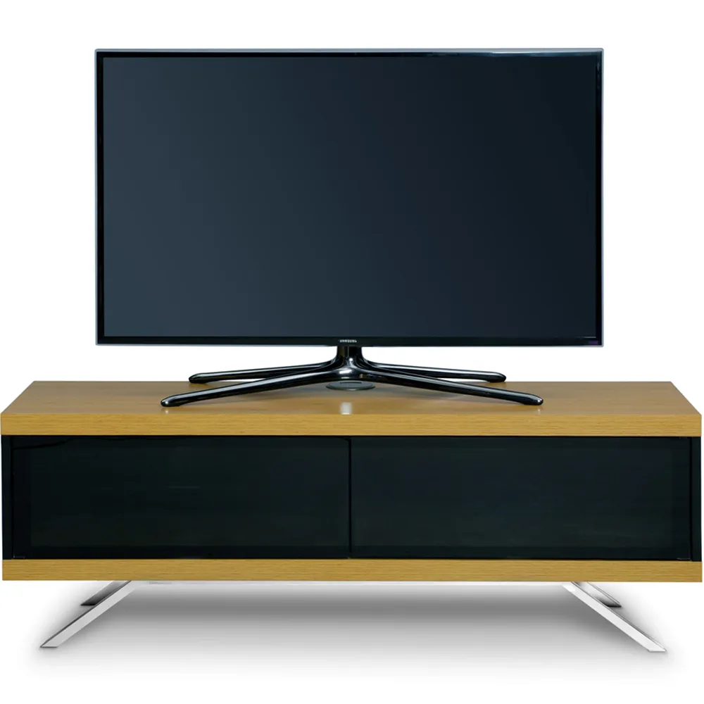 Tucana 1200 Hybrid 2 Drawer TV Cabinet - Oak