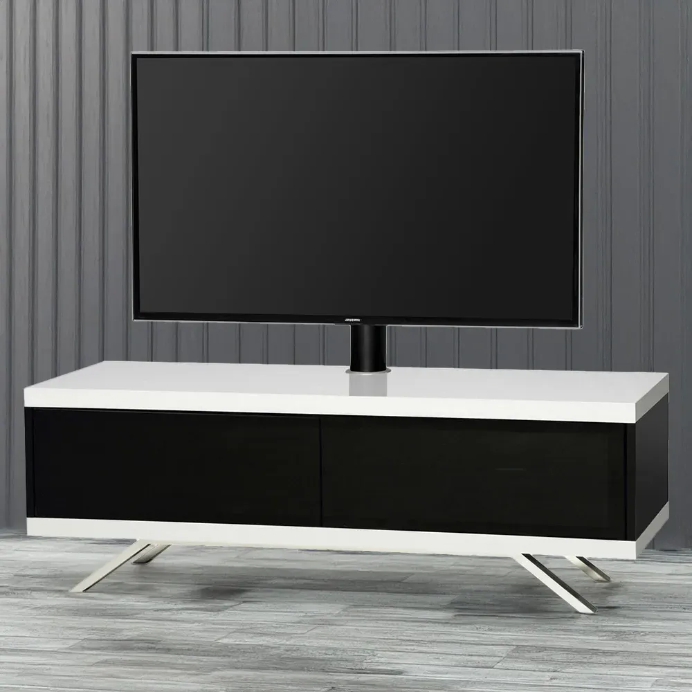 Tucana 1200 Hybrid 2 Drawer TV Cabinet - White