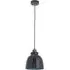Alessandria Glass Pendant Light - Black, Chrome
