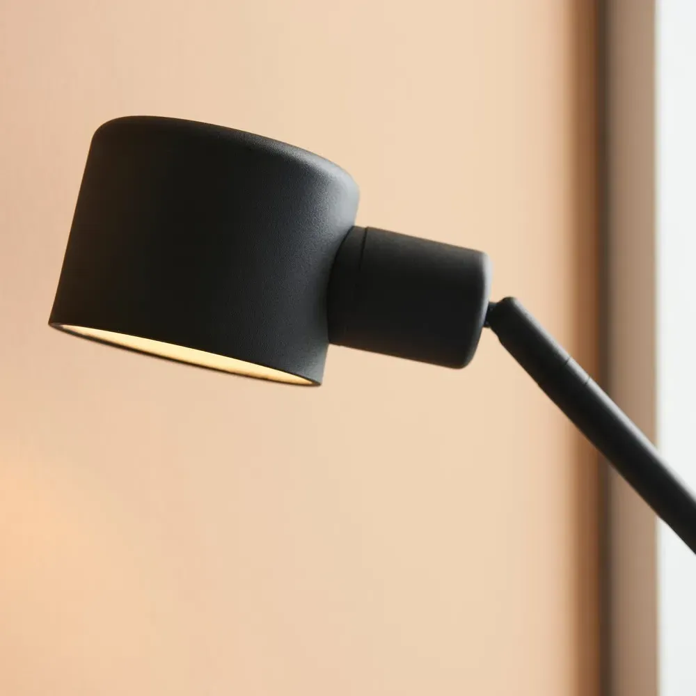 Alta Table Lamp with Adjustable Head - Black