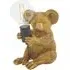 Andria Koala Table Lamp - Black, Resin