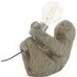 Andria Sloth Table Lamp - Silver, Resin
