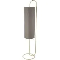 Arenzano Floor Lamp - Brass, Fabric