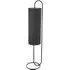 Arenzano Floor Lamp - Matt Black, Black Fabric
