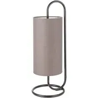 Arenzano Table Lamp - Black, Fabric