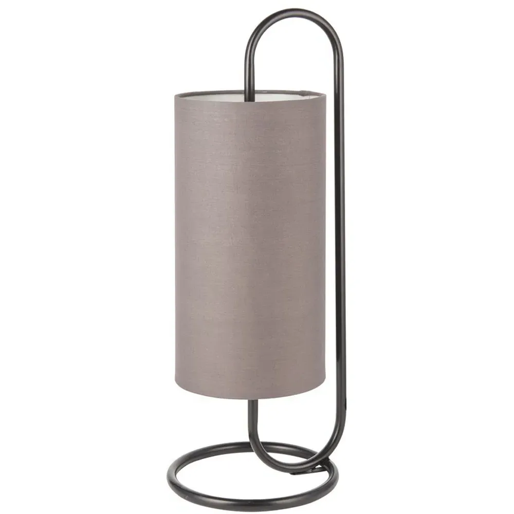 Arenzano Table Lamp - Black, Fabric image