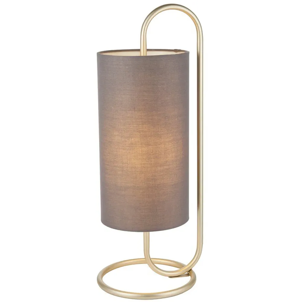 Arenzano Table Lamp - Brass, Fabric