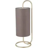 Arenzano Table Lamp - Brass, Fabric