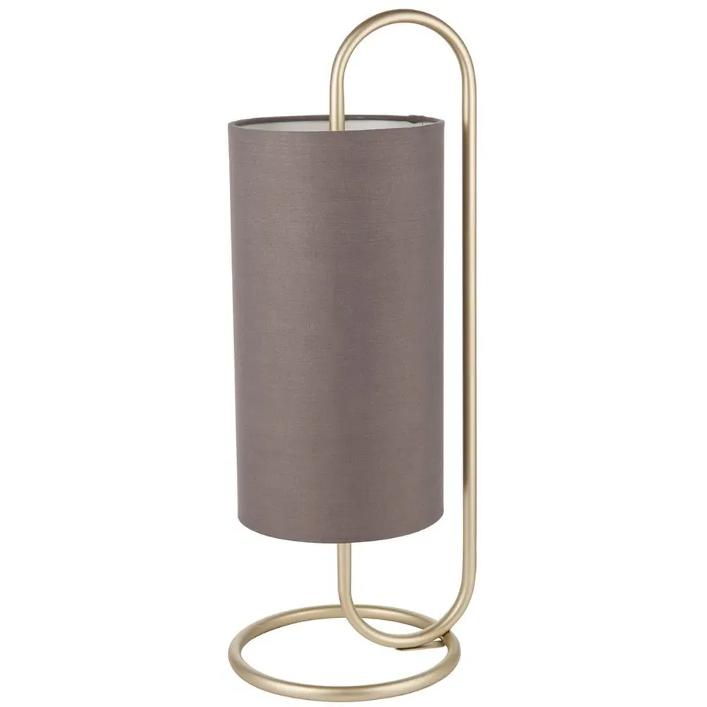 Arenzano Table Lamp - Brass, Fabric
