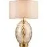 Barletta Drum Shade Table Lamp - White, Glass