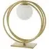 Bergamo Table Lamp - Gold, Opal Glass