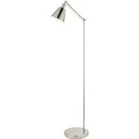 Brescia Pendant Floor Lamp - Grey, Bright Nickel