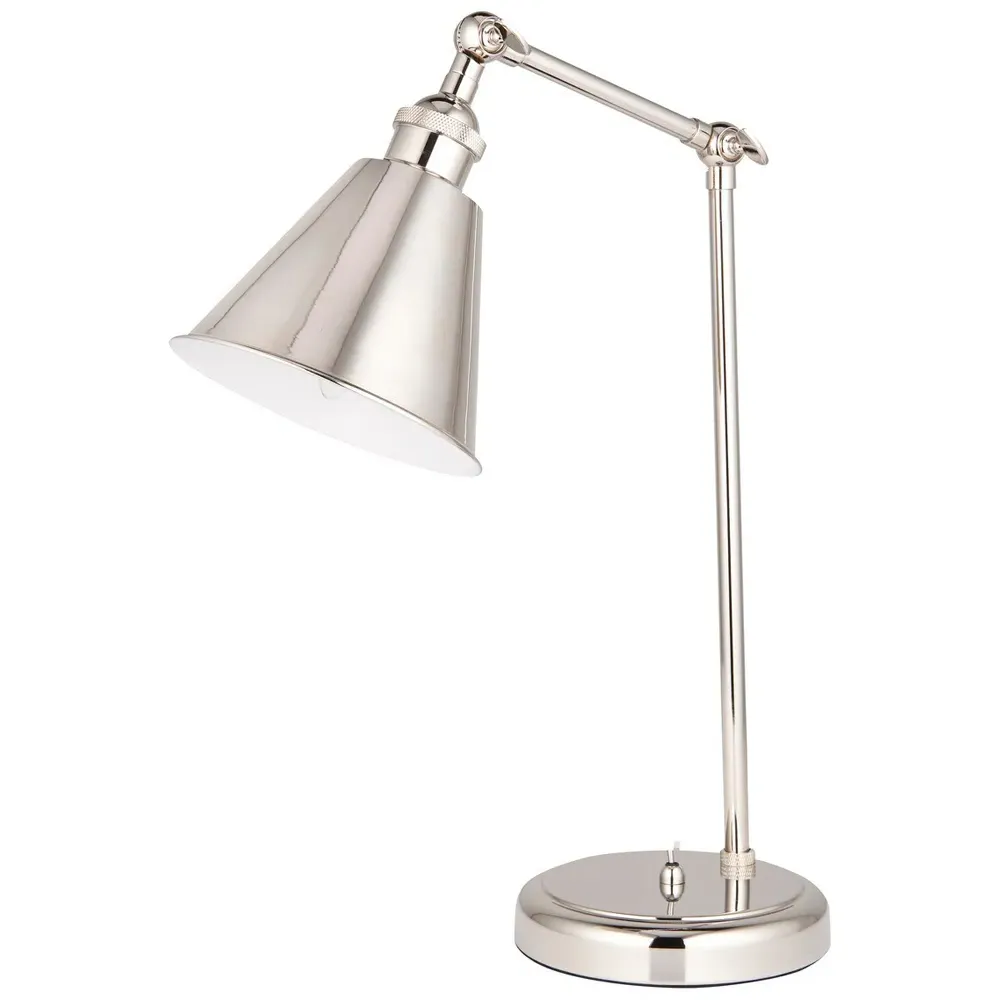 Brescia Table Lamp - Grey, Nickel Plate image