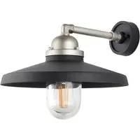 Brindisi Dome Wall Lamp - Black, Aluminium