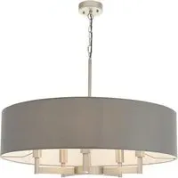Carrara 5 Light Ceiling Pendant - Grey