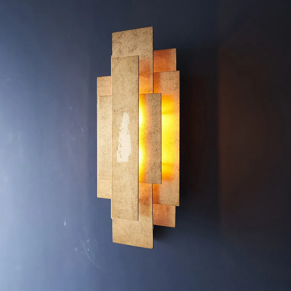 Forli 2 Light Wall Lamp - Gold