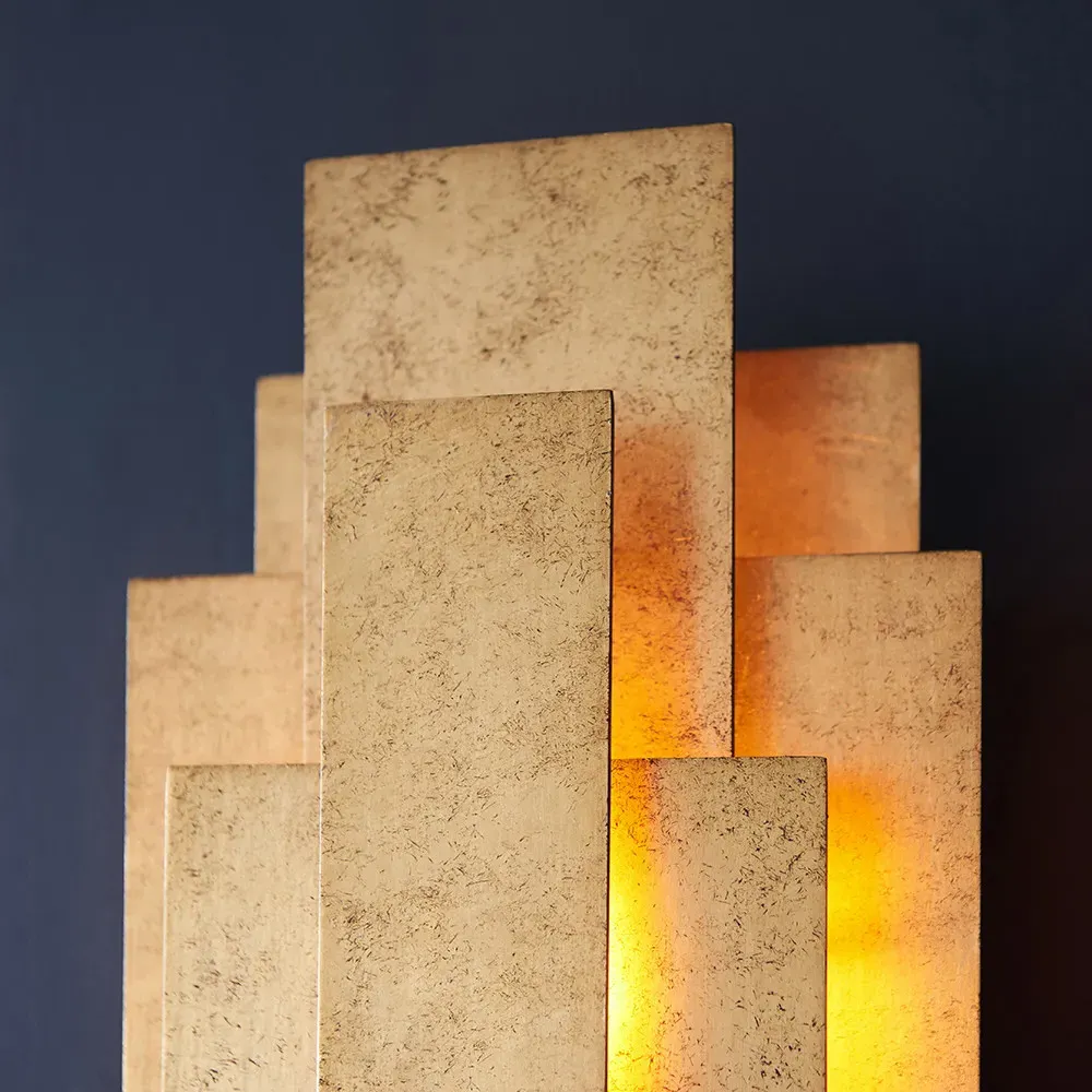Forli 2 Light Wall Lamp - Gold