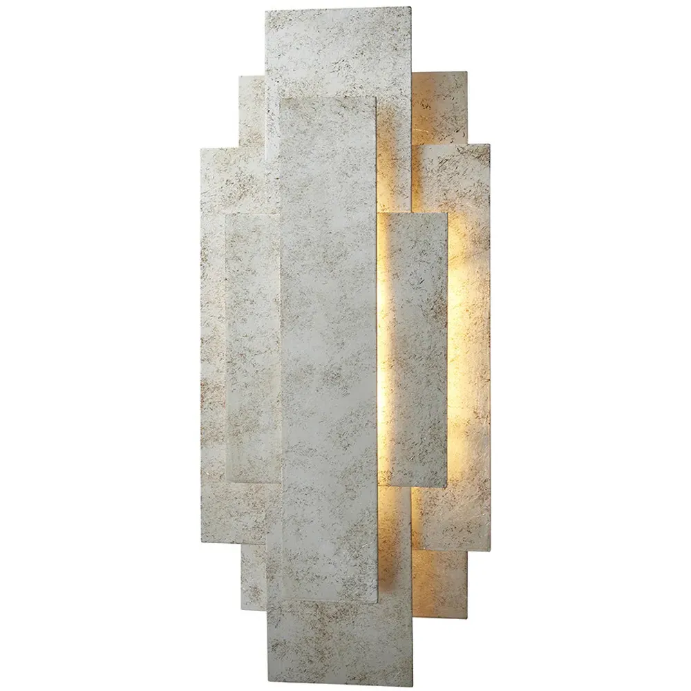 Forli 2 Light Wall Lamp - Silver