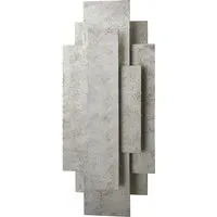 Forli 2 Light Wall Lamp - Silver