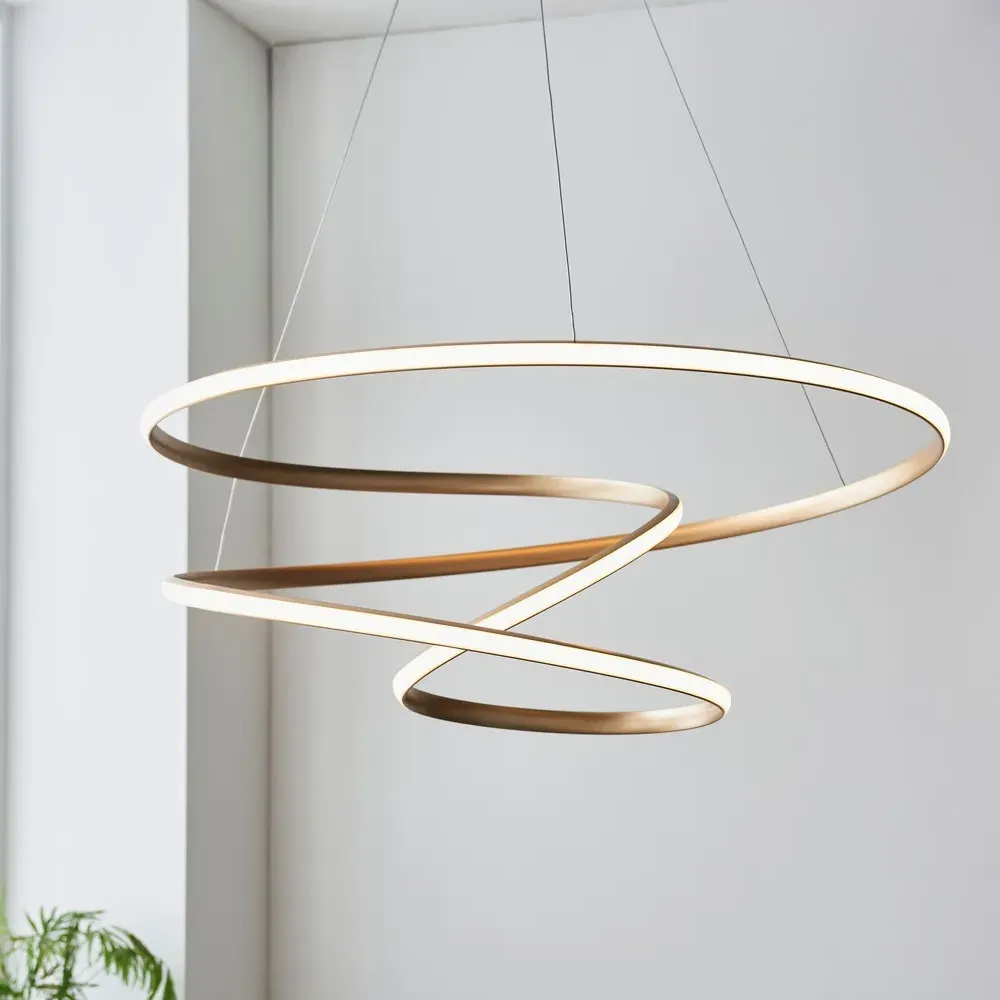 Imola Pendant Ceiling Light - White, Silicone