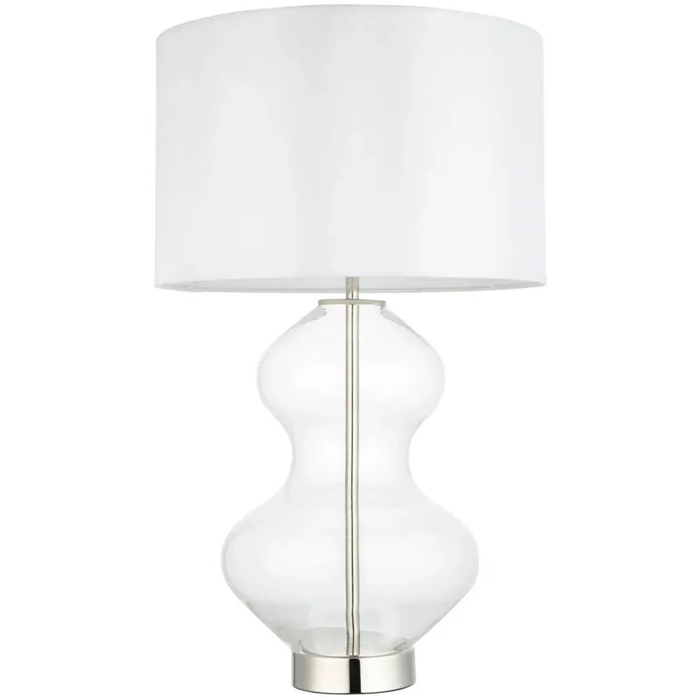 Lecce Curvy Table Lamp - Brass