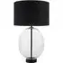 Lecce Table Lamp - Black, Glass