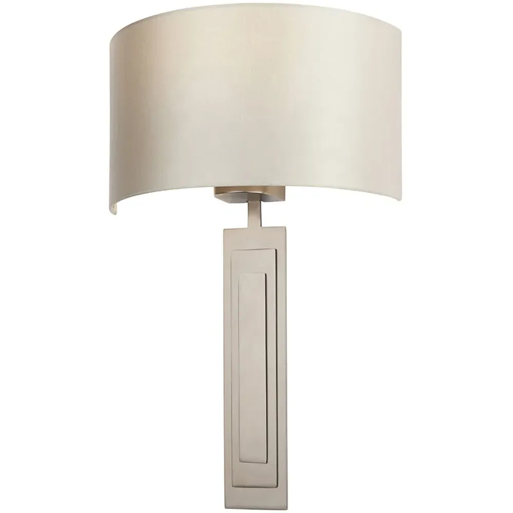 Olbia Wall Lamp - Bronze, Satin Fabric image
