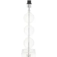 Ortisei Table Lamp - Silver, Crystal