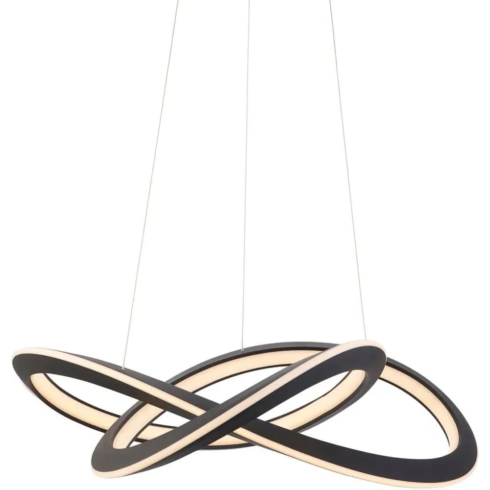 Ragusa Pendant Ceiling Lamp - Black