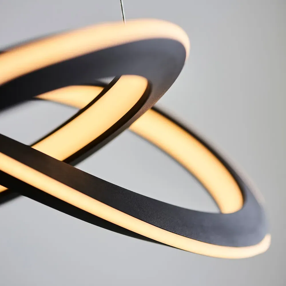 Ragusa Pendant Ceiling Lamp - Black