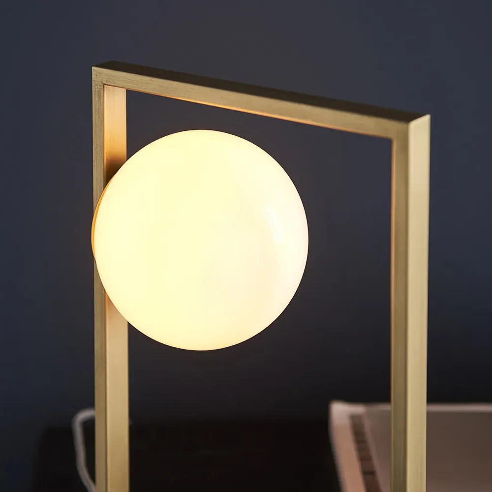 Ravello Table Lamp - Gold, Glass