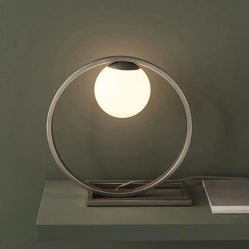 Ravello Table Lamp - Silver, Glass