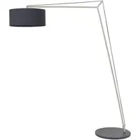 Ravenna Floor Lamp - Black, Cotton