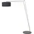 Ravenna Floor Lamp - Black, Cotton