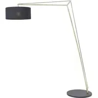 Ravenna Floor Lamp - Black, Cotton