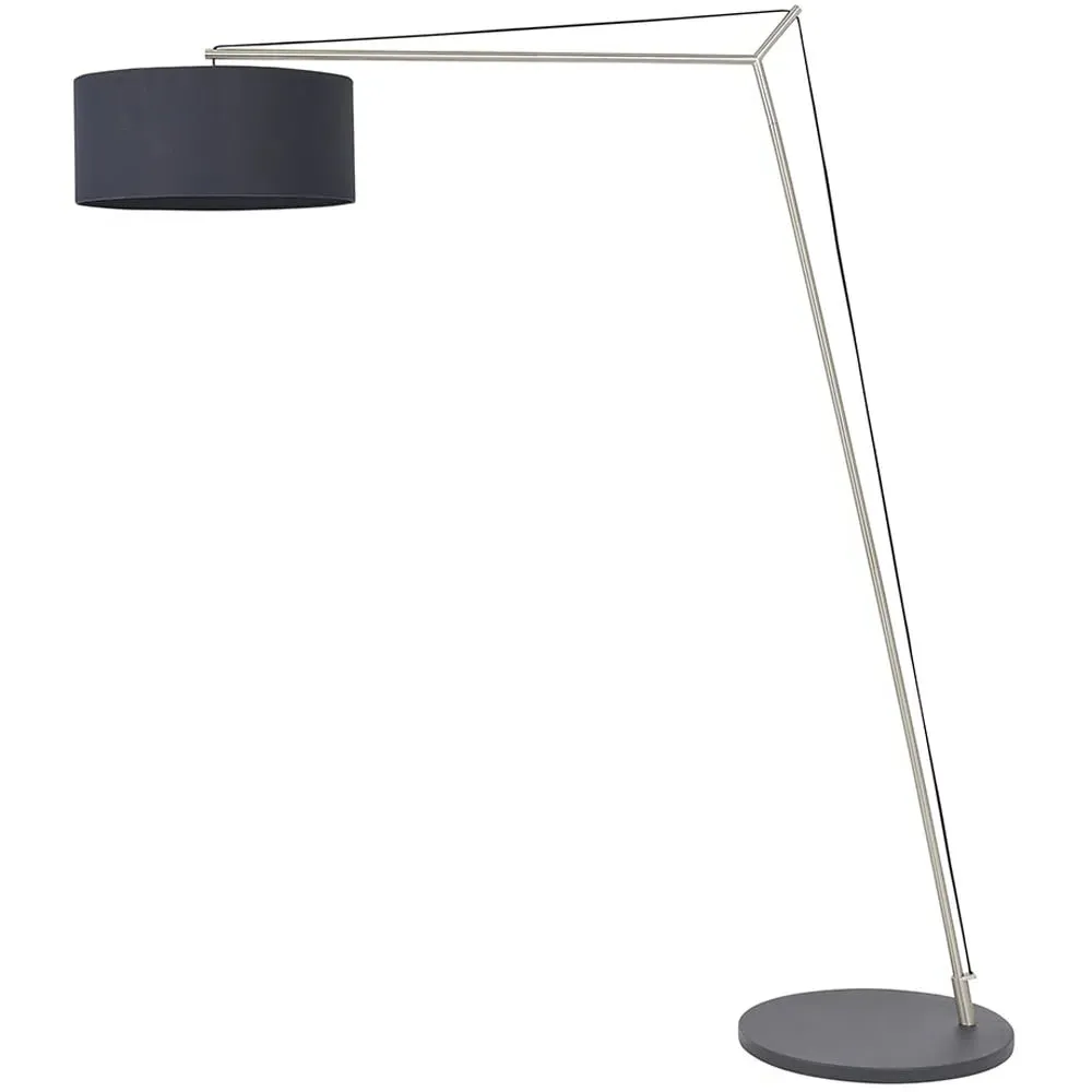 Ravenna Floor Lamp - Black, Cotton