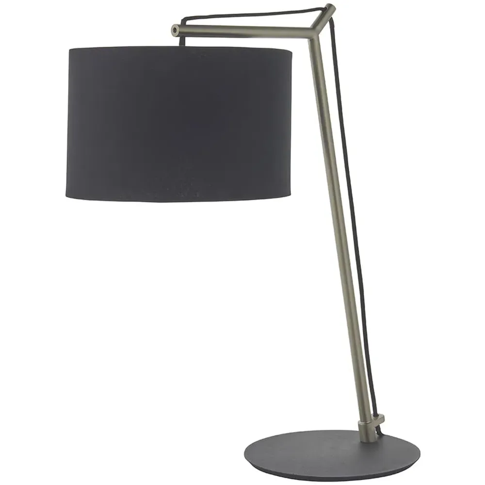 Ravenna Table Lamp - Black, Cotton