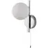 Riomaggiore Bathroom Wall Lamp - Silver, Chrome Plate