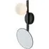Riomaggiore Mirrored Bathroom Wall Light - Black