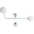 Riomaggiore Semi Flush 3 Light Ceiling Light - Silver, Chrome