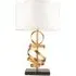 Sanremo Table Lamp - Gold, Black Marble