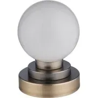 Siena Globe Table Lamp - Brass, Opal Glass